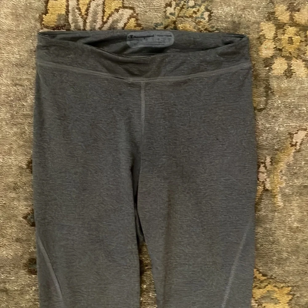 Champion power train leggings in gray . Size small.